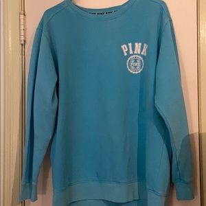 Victoria’s Secret Pink Brand Blue Crewneck Size M